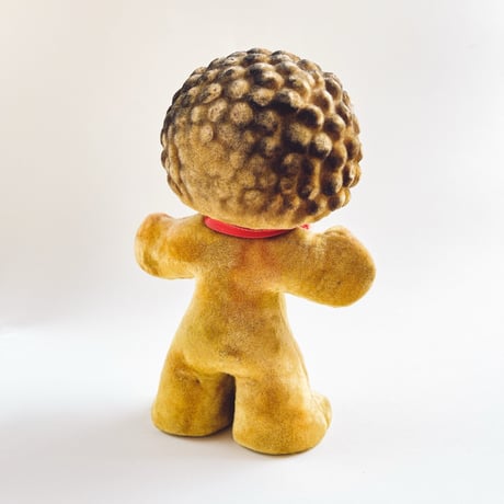 ソビエト　年代不明　フロッキー　赤いリボンのライオン　人形　高さ18cm