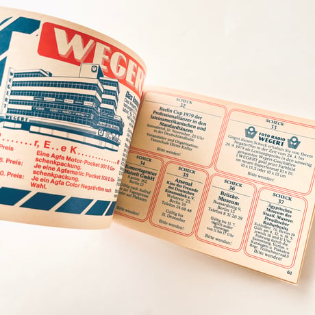 西ドイツ　クーポン冊子　Tag der offenen Tür　1979