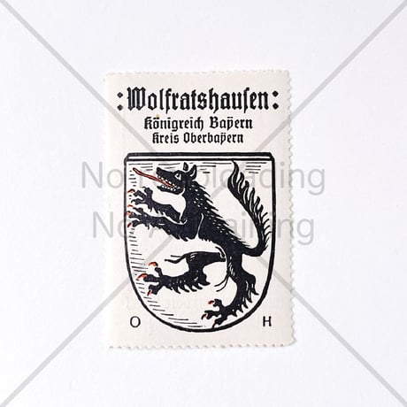 コーヒー・ハーグ広告切手　Wolfratshausen