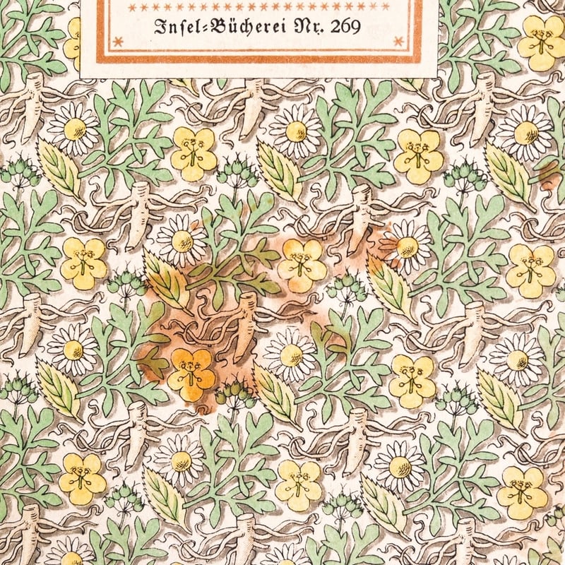 ドイツ インゼル文庫「Das kleine Kräuterbuch」No.269 （ハーブ図鑑