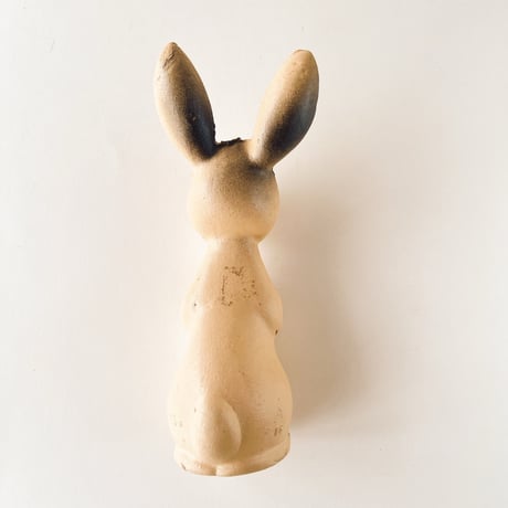 ソビエト　年代不明　うさぎ　ソフビ　人形　高さ17cm