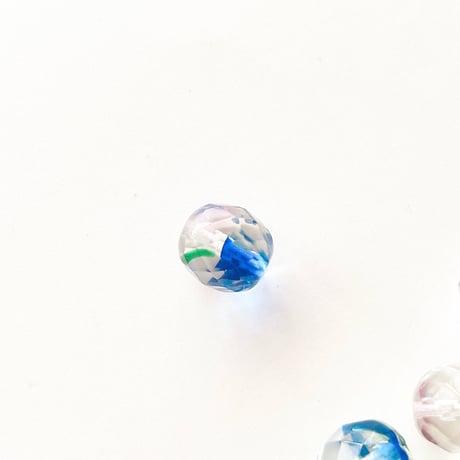 チェコ　ガラスビーズ　ラウンドカット　13mm　ミックス