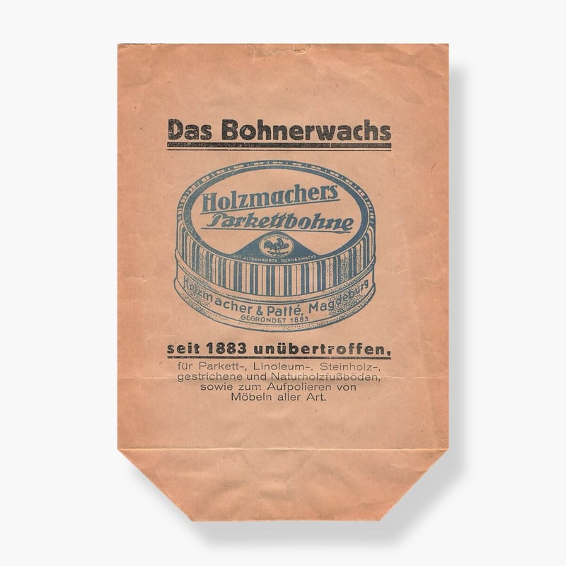ドイツ 紙袋 Das Bohnerwachs | こぐま舎