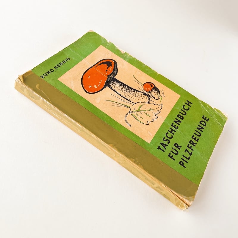 東ドイツ きのこ図鑑 Taschenbuch für Pilzfreunde 1964年 |