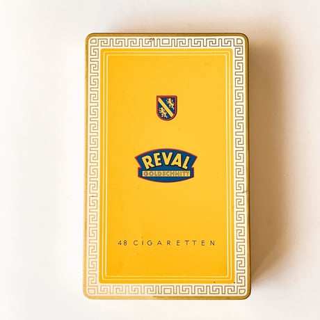 缶　REVAL　ドイツの老舗メーカーのシガレット缶