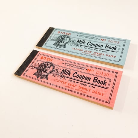 アメリカ　モンタナ州　Milk Coupon Book