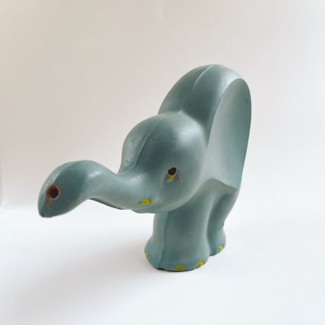 ソビエト　年代不明　ぞう　ソフビ　人形　全長19cm