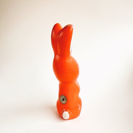 チェコ　ニクロヴァー　ソフビ人形　うさぎ　1970年代　高さ16cm