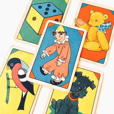 東ドイツ　絵合わせカード　1970年代