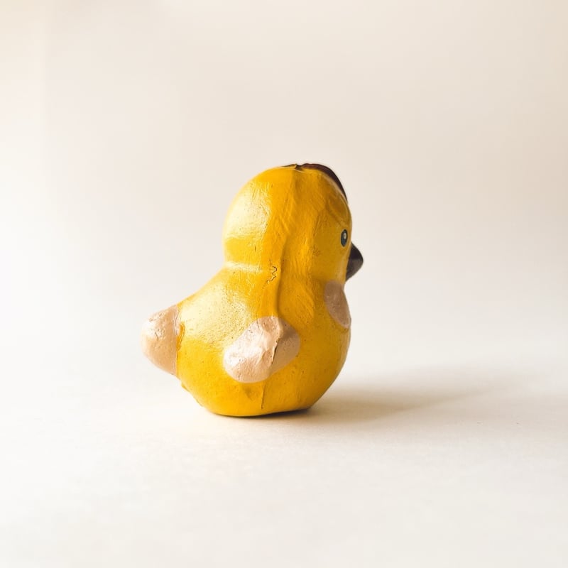 ソビエト 年代不明 ひよこ ソフビ 人形 高さ5.8cm | こぐま舎