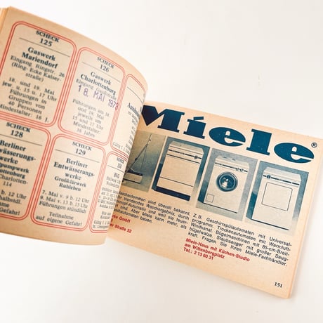 西ドイツ　クーポン冊子　Tag der offenen Tür　1973