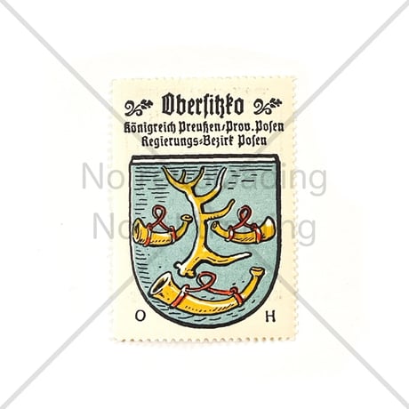 コーヒー・ハーグ広告切手　Obersitzko
