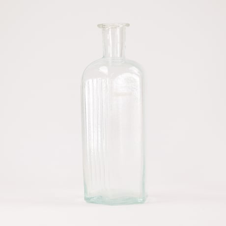 ドイツ　六角形　透明　ガラス瓶1-200ml　1930年代