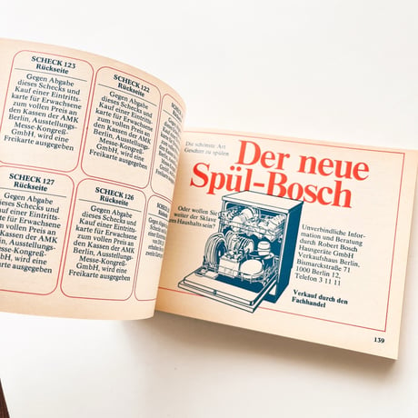 西ドイツ　クーポン冊子　Tag der offenen Tür　1977