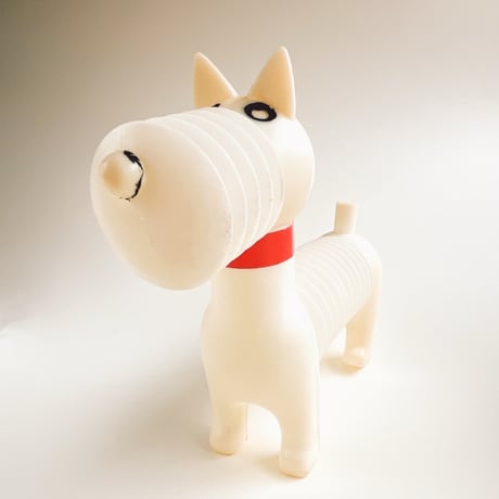 チェコ　ニクロヴァー　白犬のアコーディオン　1963年