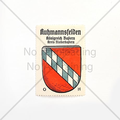 コーヒー・ハーグ広告切手　Ruhmannsfelden