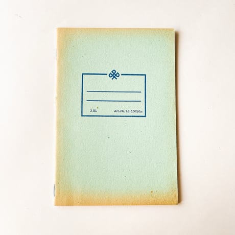 東ドイツ　学童用ノート　3. KL（3年生）　1980年代　エンブレム入り