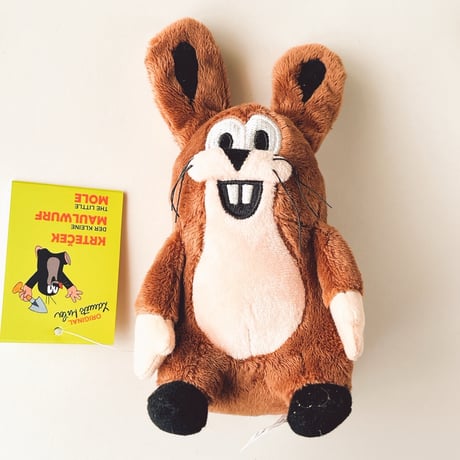 チェコ　現行品　クルテクの友達のウサギ　ぬいぐるみ小