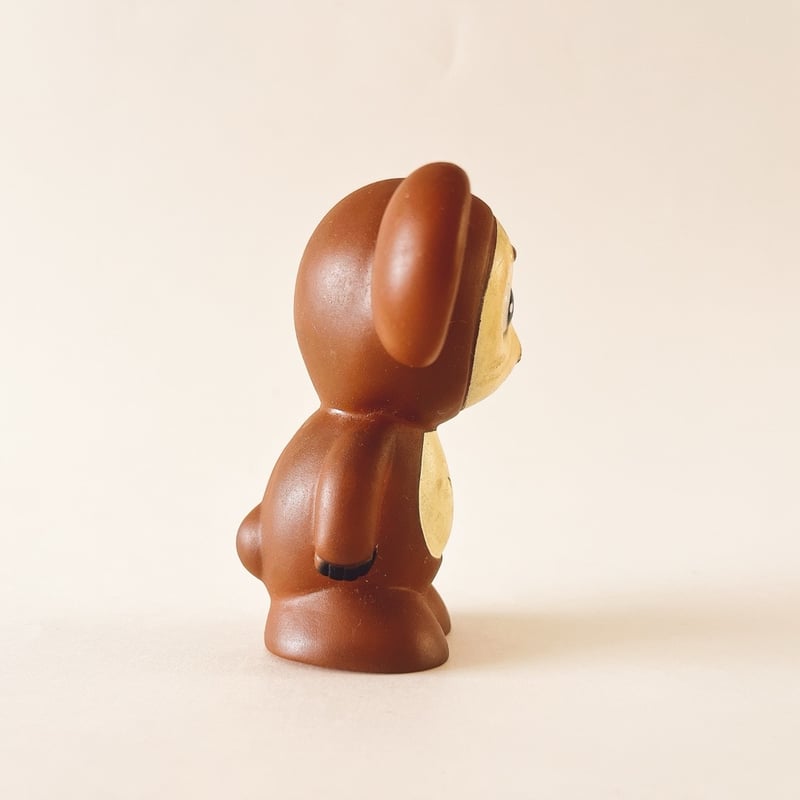 ソビエト 年代不明 チェブラーシカ 人形 ソフビ 茶色 | こぐま舎