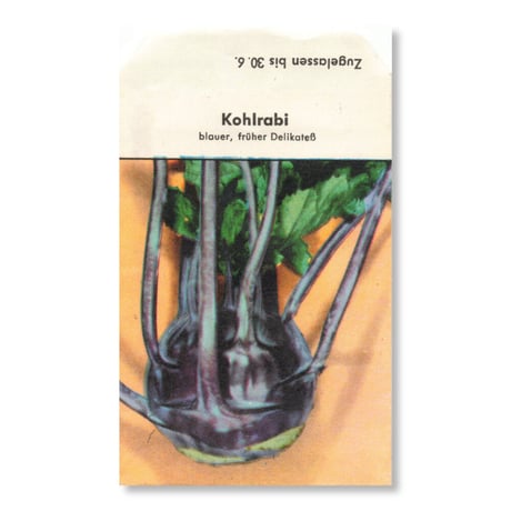 シードパケット　種袋　西ドイツ　Kohlrabi