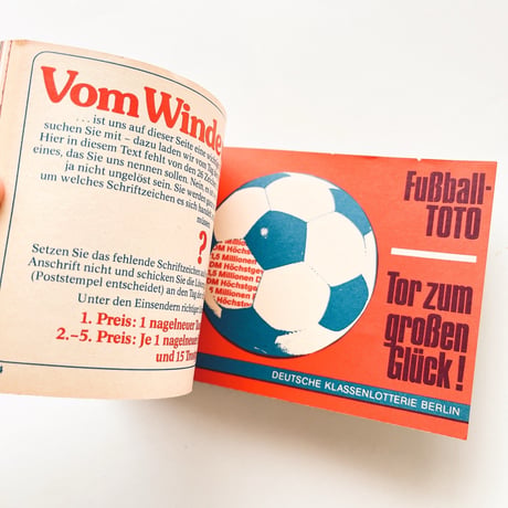 西ドイツ　クーポン冊子　Tag der offenen Tür　1977