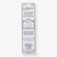 アメリカ　食品用色素ラベル　Dr. Blumers Green (1930s)