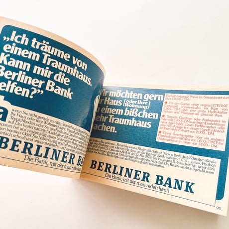 西ドイツ　クーポン冊子　Tag der offenen Tür　1978