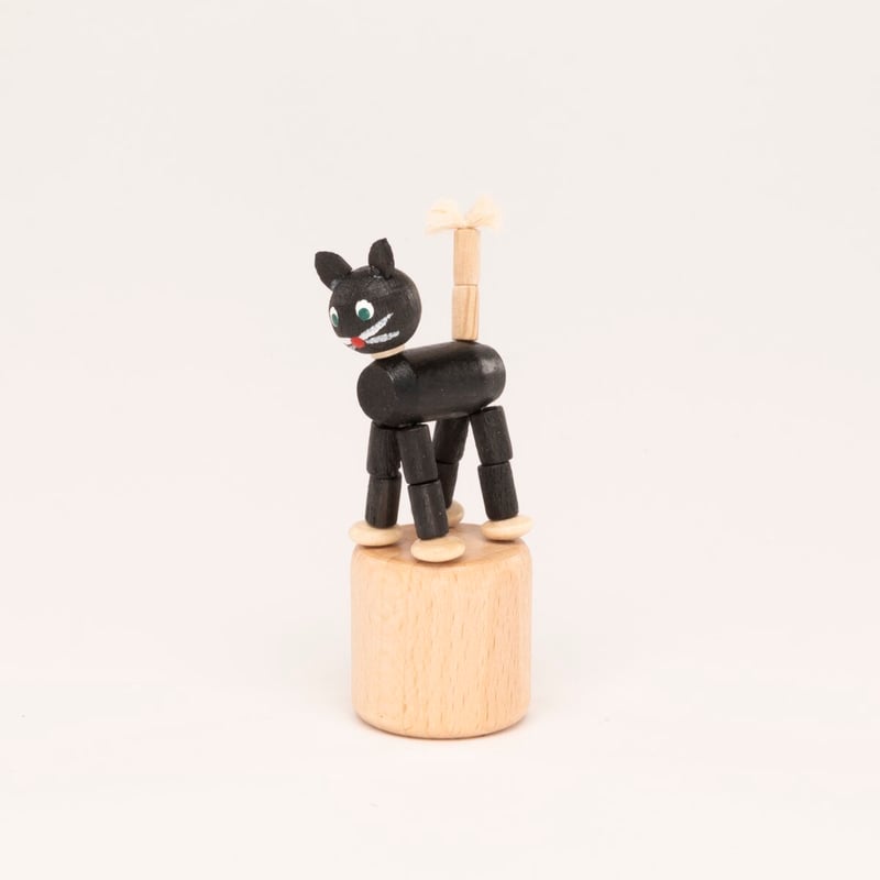 ドイツ ザイフェン 木製おもちゃ 猫 | こぐま舎