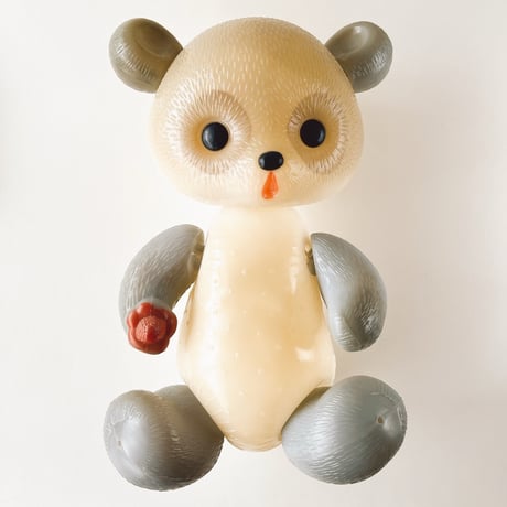 ソビエト　年代不明　パンダ　プラスチック製　フィギュア　人形