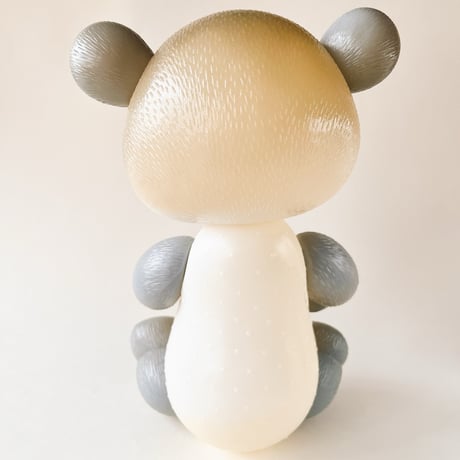 ソビエト　年代不明　パンダ　プラスチック製　フィギュア　人形