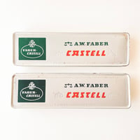 ドイツ　A.W. FABER-CASTELL　缶　ペンケース　缶ケース