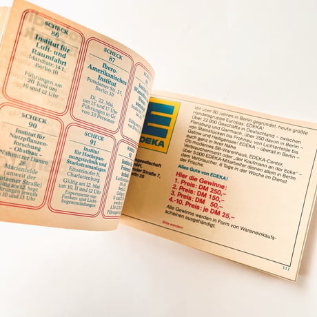 西ドイツ　クーポン冊子　Tag der offenen Tür　1979
