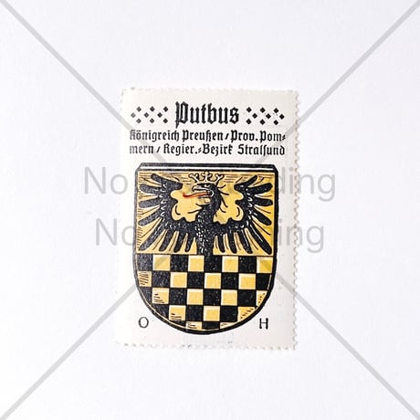 コーヒー・ハーグ広告切手　Putbus