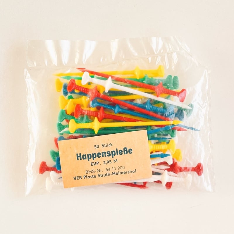 東ドイツ プラスチックピック セット売り ピック 楊枝 | こぐま舎
