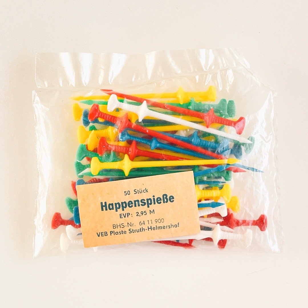 工芸品 ピック 東ドイツ プラスチックピック セット売り ピック 楊枝 | こぐま舎