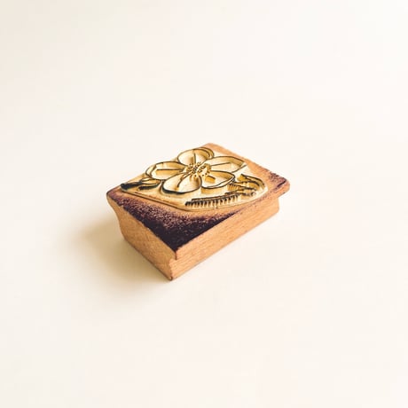フランス　ヴィンテージスタンプ17　アネモネ