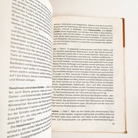 東ドイツ　Pflanzen Tiere und Naturschutz　1984年