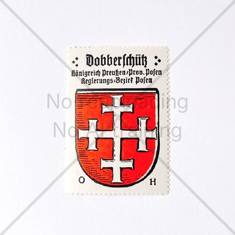 コーヒー・ハーグ広告切手　Dobberschütz