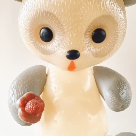 ソビエト　年代不明　パンダ　プラスチック製　フィギュア　人形