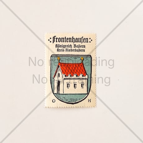 コーヒー・ハーグ広告切手　Frontenhausen