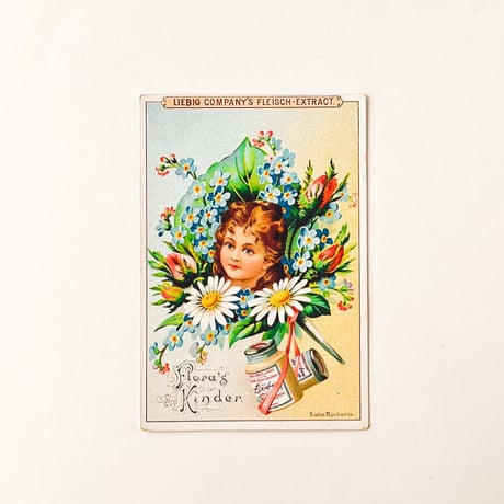 リービッヒ　トレーディングカード　LIEBIG TRADE CARDS　Flora's03
