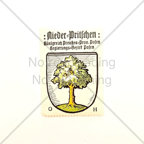 コーヒー・ハーグ広告切手　Nieder-Pritschen