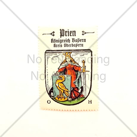 コーヒー・ハーグ広告切手　Prien
