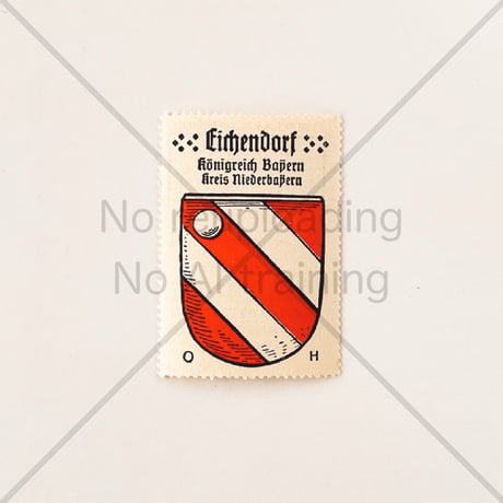 コーヒー・ハーグ広告切手　Eichendorf