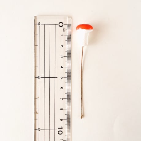 チェコ　ラッピング用品　きのこ　飾り