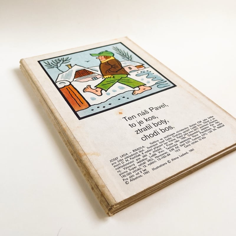 チェコスロバキア 絵本 Říkadla 1961年 ヨゼフ・ラダ | こぐま舎