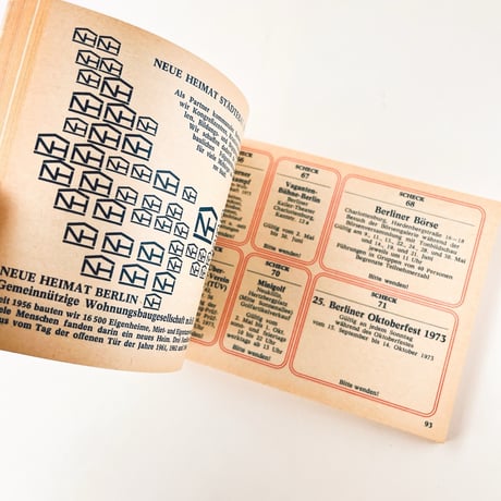 西ドイツ　クーポン冊子　Tag der offenen Tür　1973