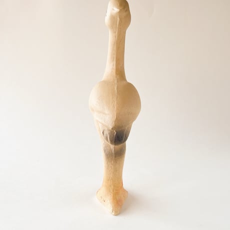 ソビエト　年代不明　コウノトリ　ソフビ　人形　高さ20cm