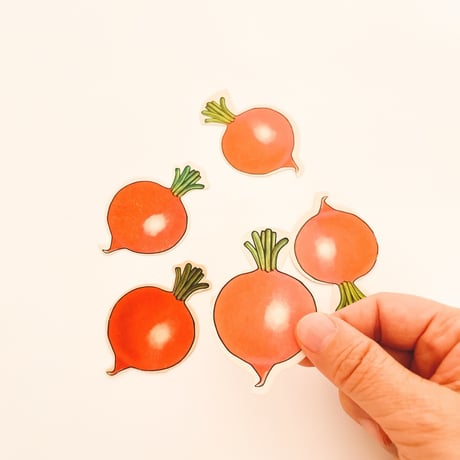 ダイカット　厚紙 　ラディッシュ