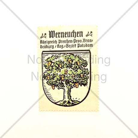 コーヒー・ハーグ広告切手　Werneuchen